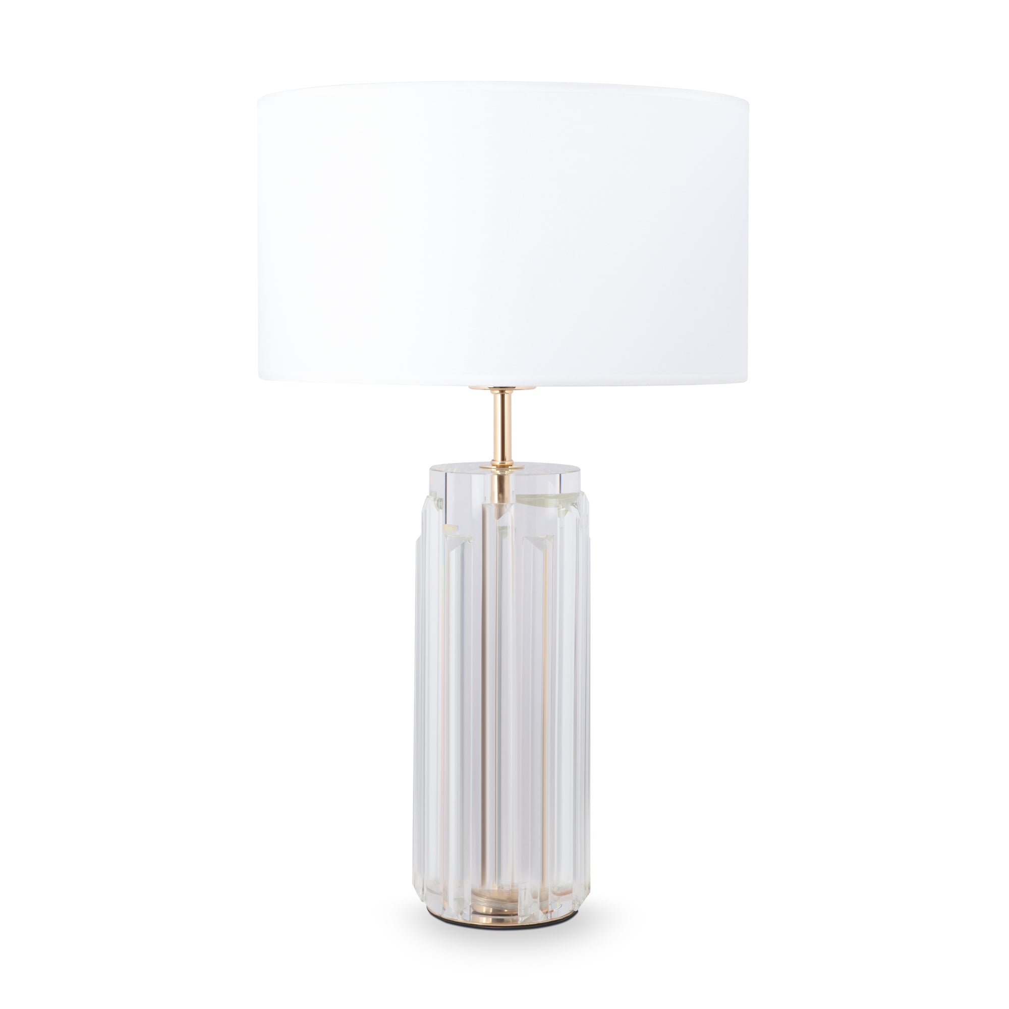 Muse Table Lamp - Chrome/Gold Finish