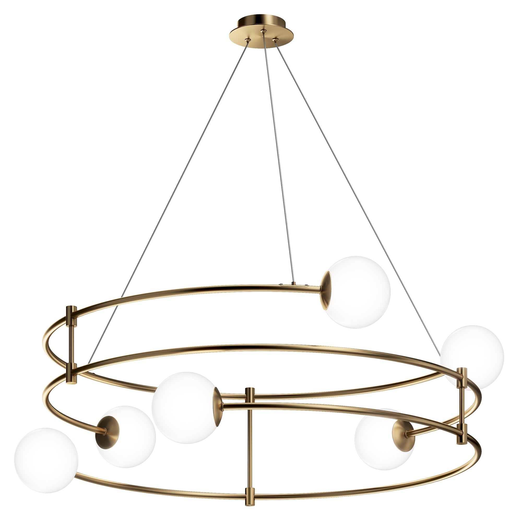 Balance 4/6Lt Centre Light -  Gold/ Black Finish