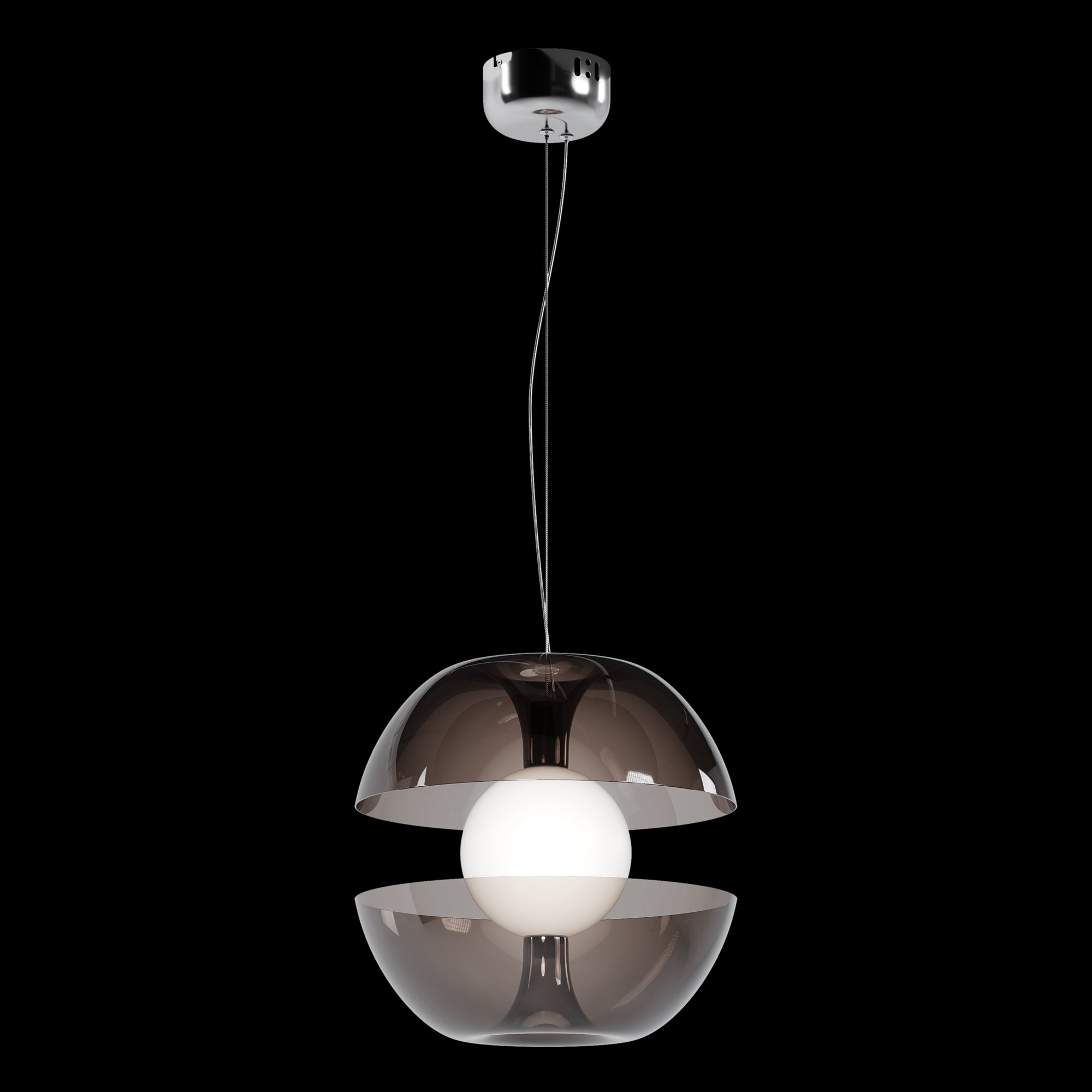 Rebel LED Hanging Light - Chrome/Gold Finish