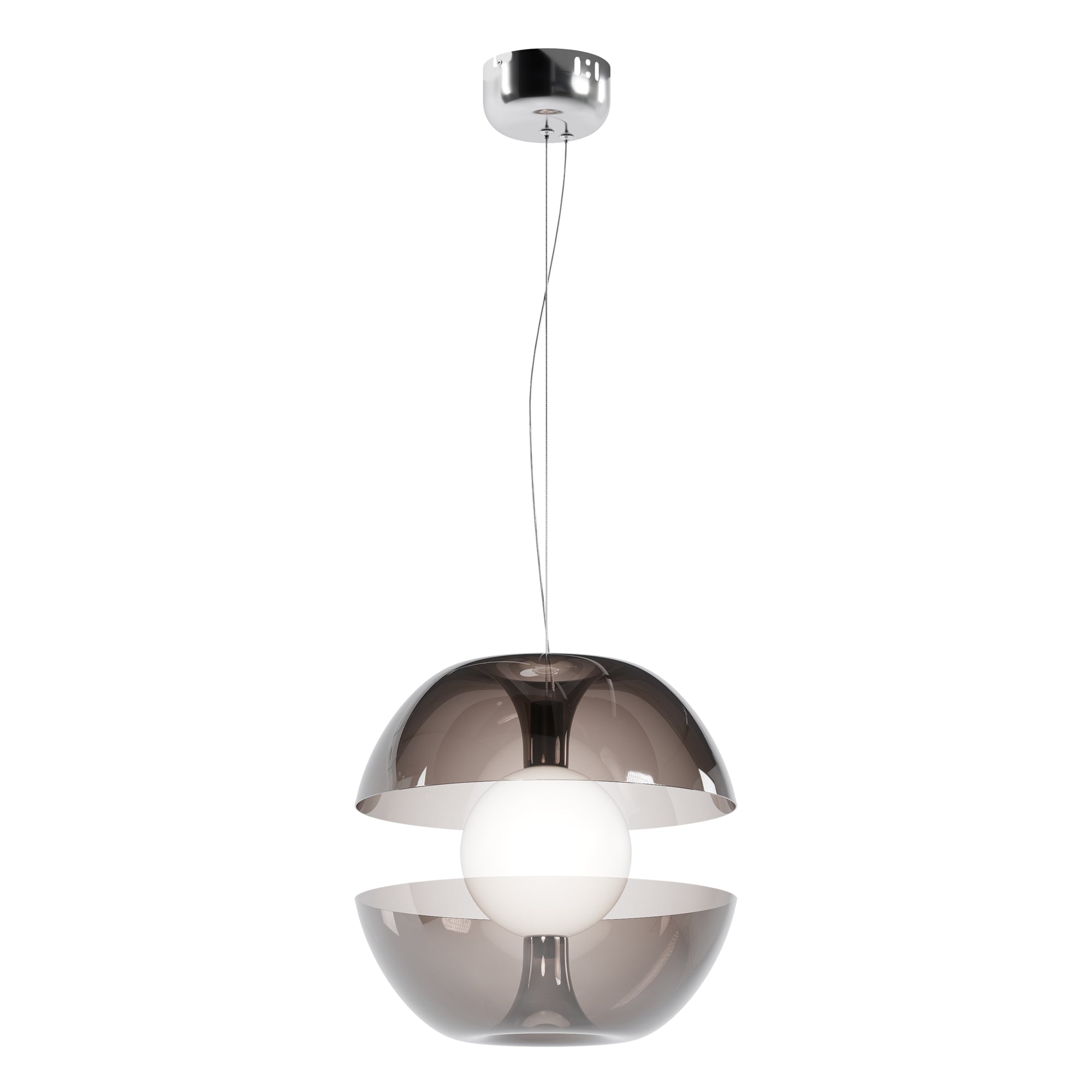 Rebel LED Hanging Light - Chrome/Gold Finish