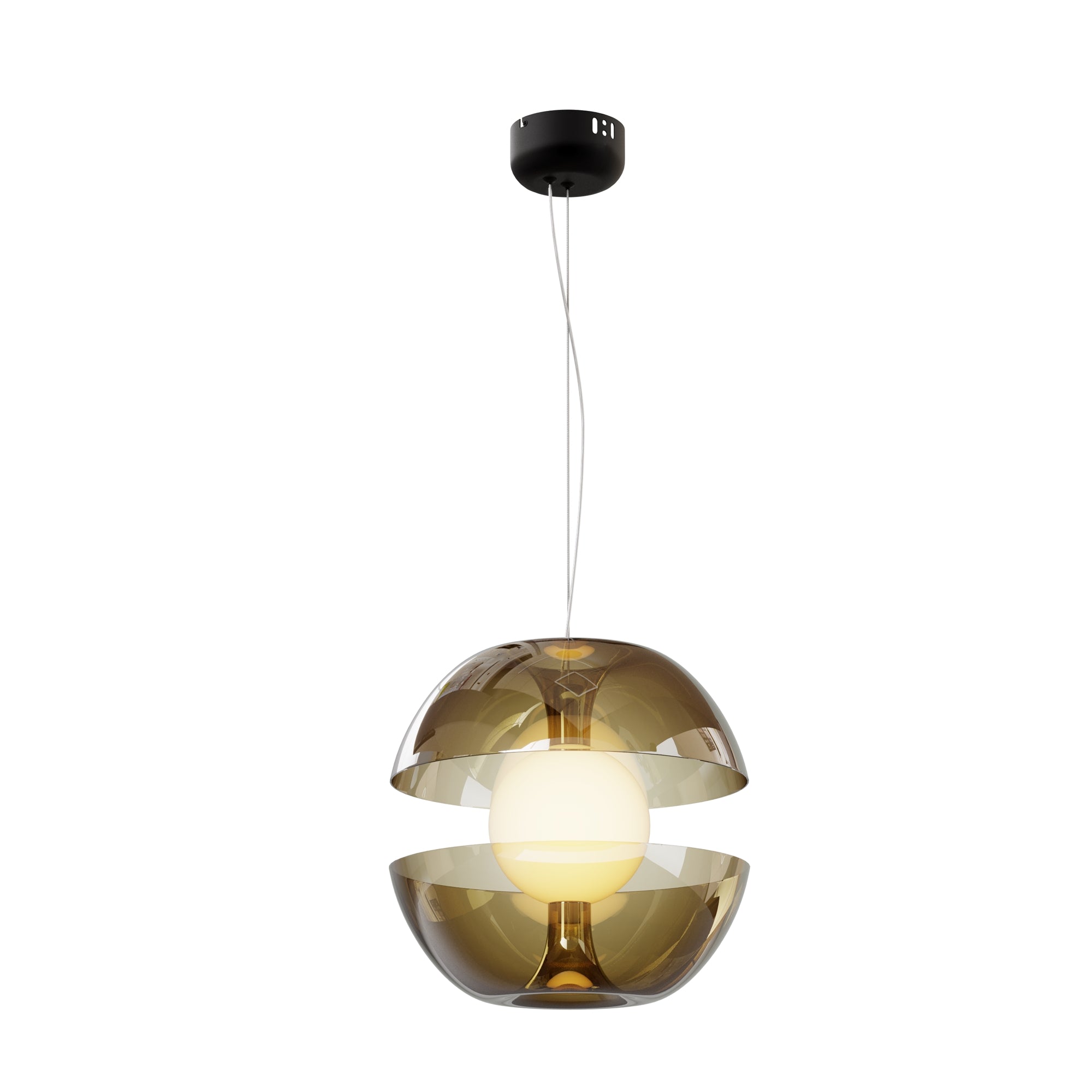 Rebel LED Hanging Light - Chrome/Gold Finish