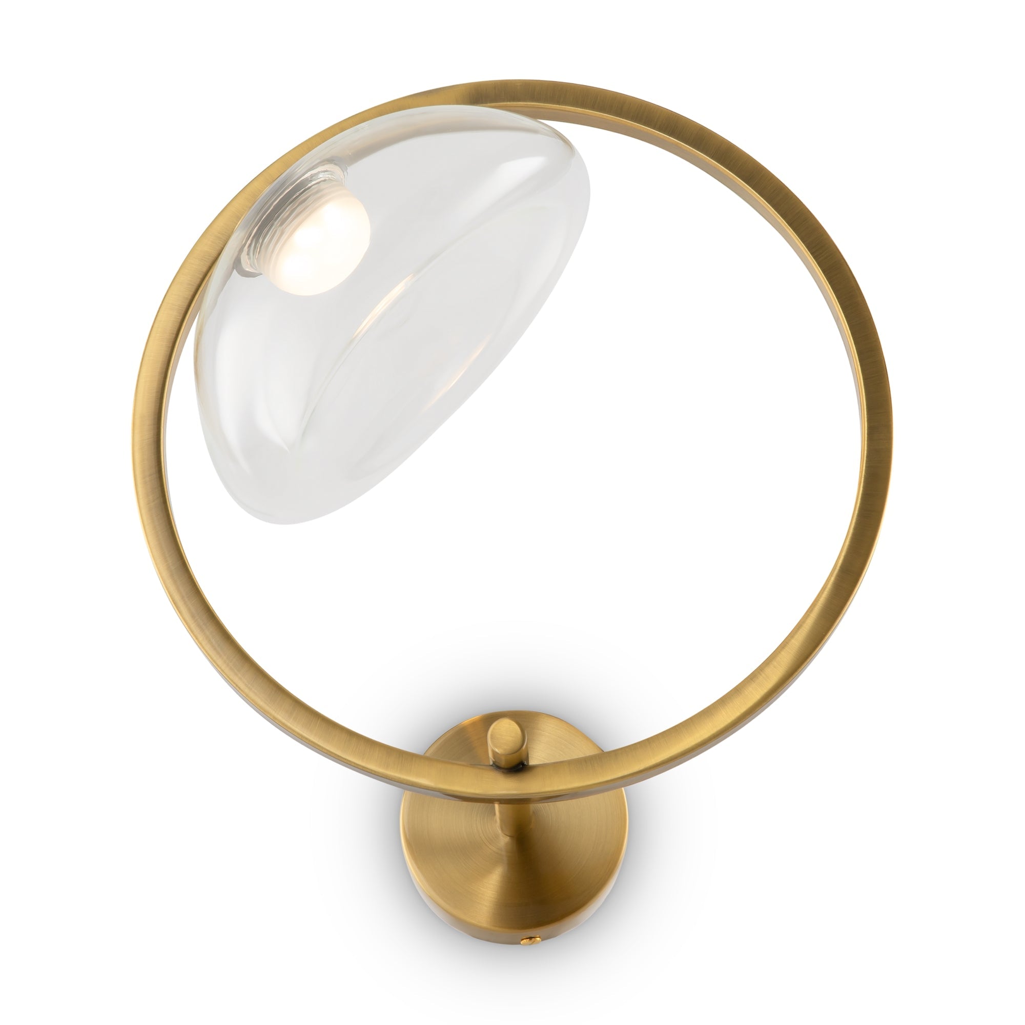 Lunare Wall Light - Brass Finish