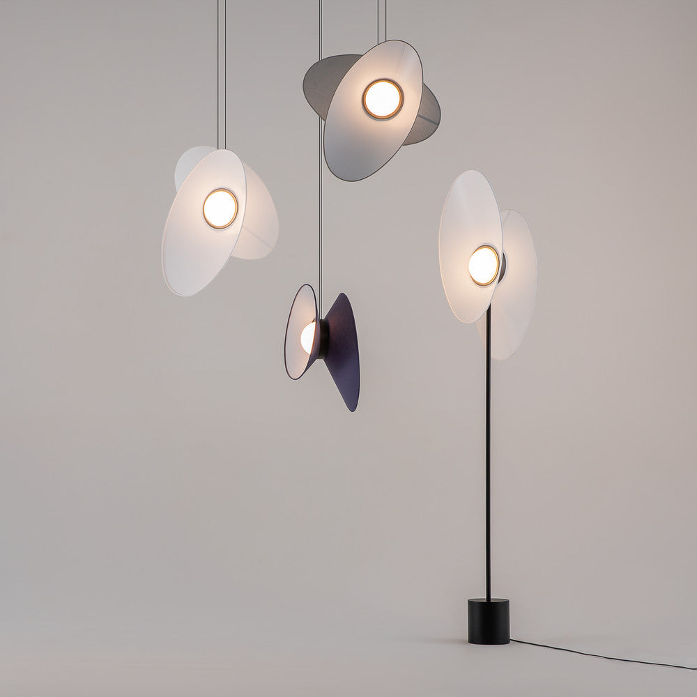 Evolution Pendant Light- White/ Black Finishes