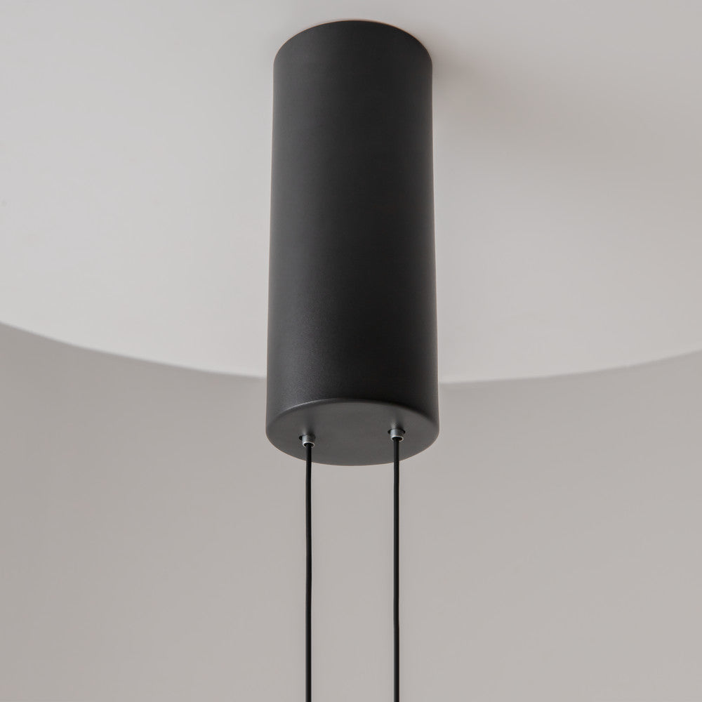 Evolution Pendant Light- White/ Black Finishes