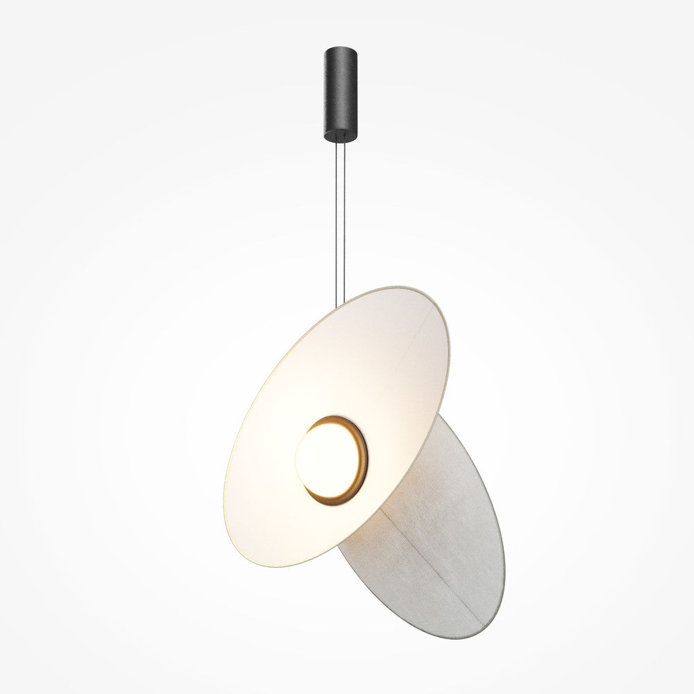 Evolution Pendant Light- White/ Black Finishes
