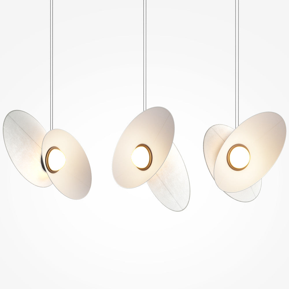 Evolution Pendant Light- White/ Black Finishes