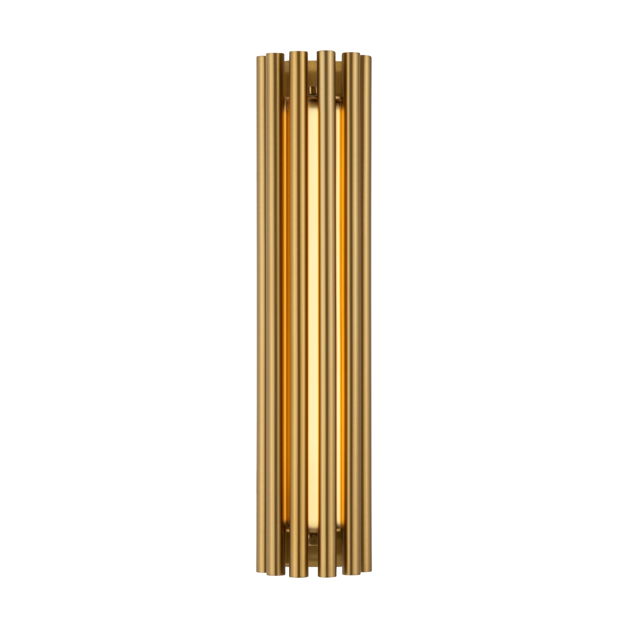 Sonata Indoor LED Wall Light - Brass/Chrome Finish