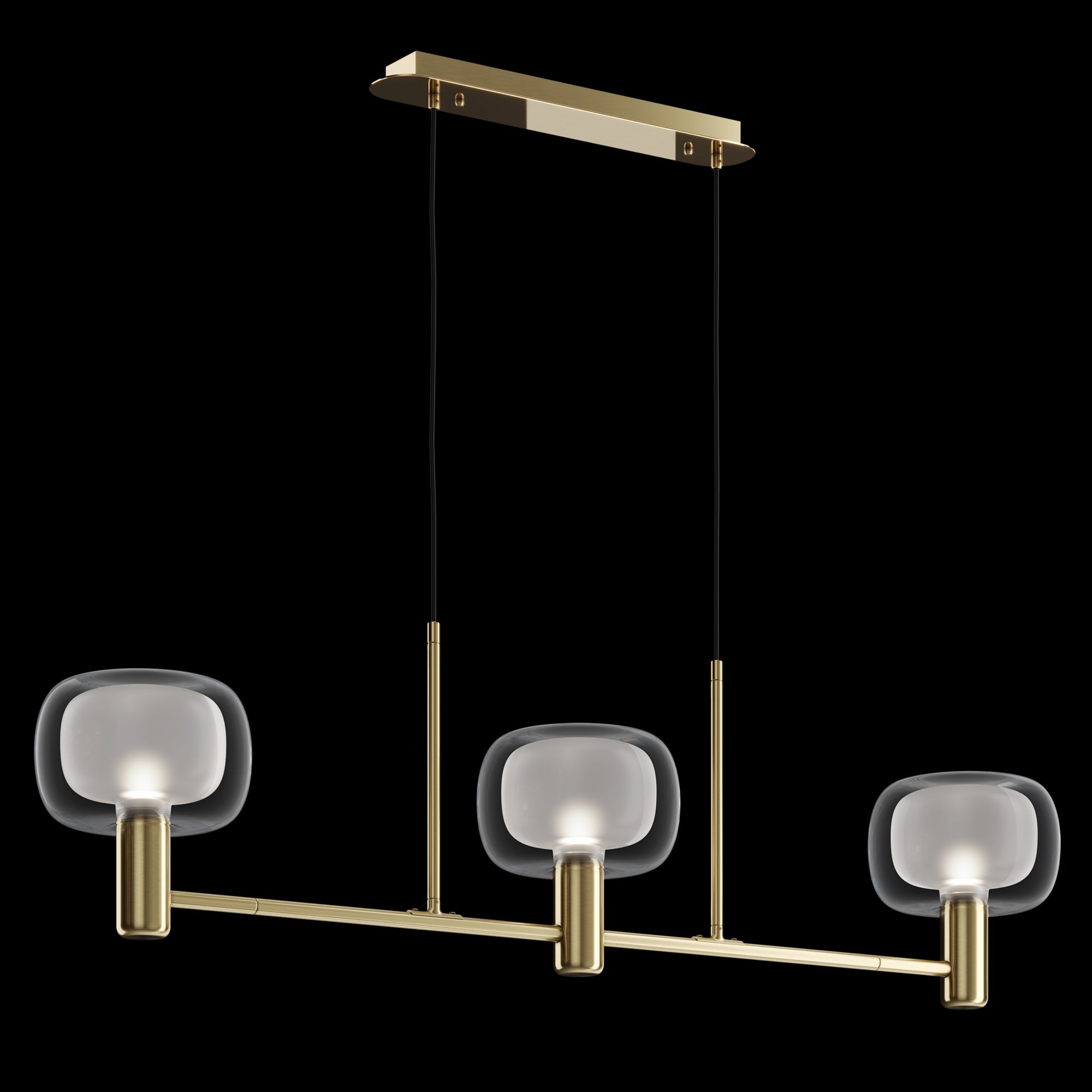 Vision Kitchen Table/Island Lights - Gold Finish