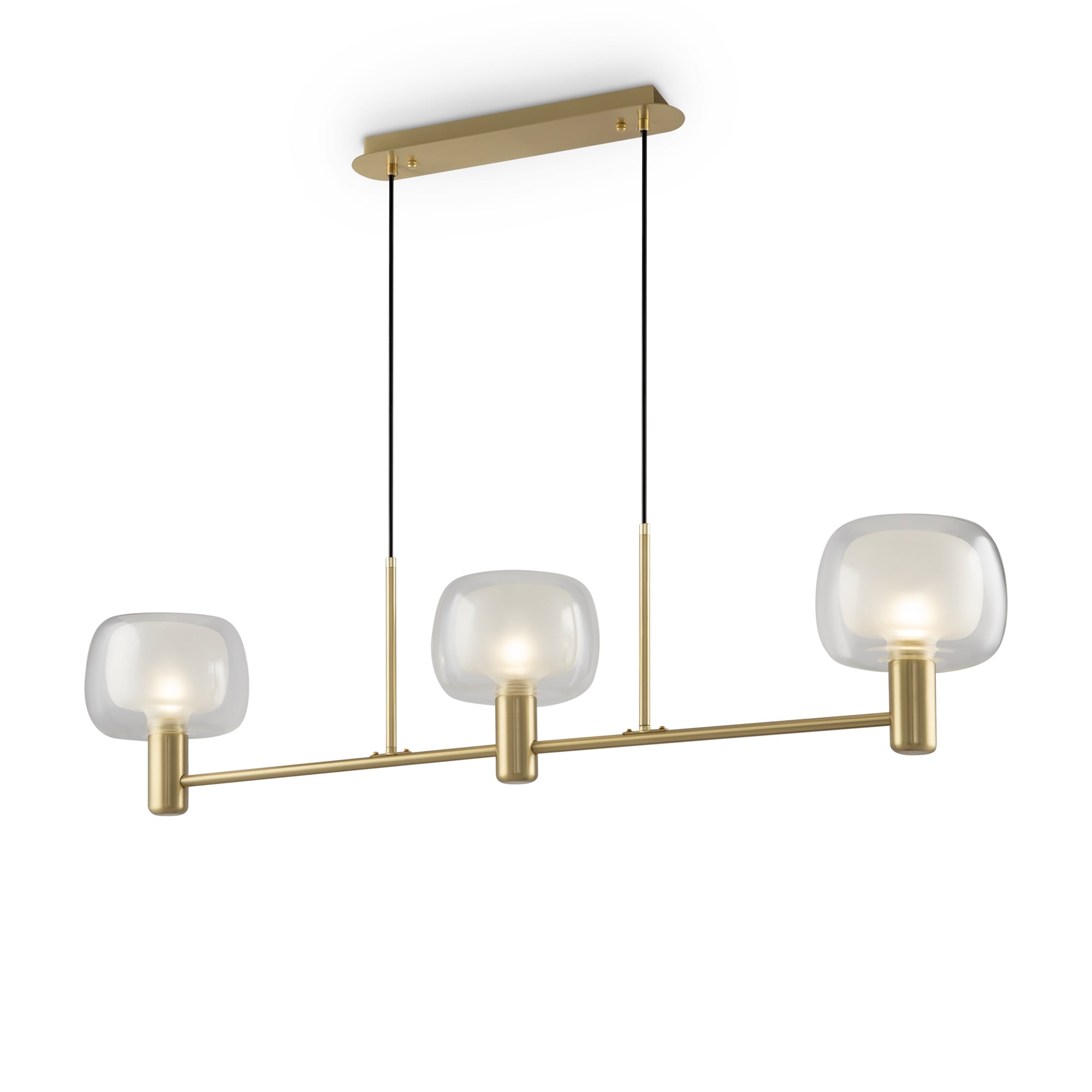 Vision Kitchen Table/Island Lights - Gold Finish