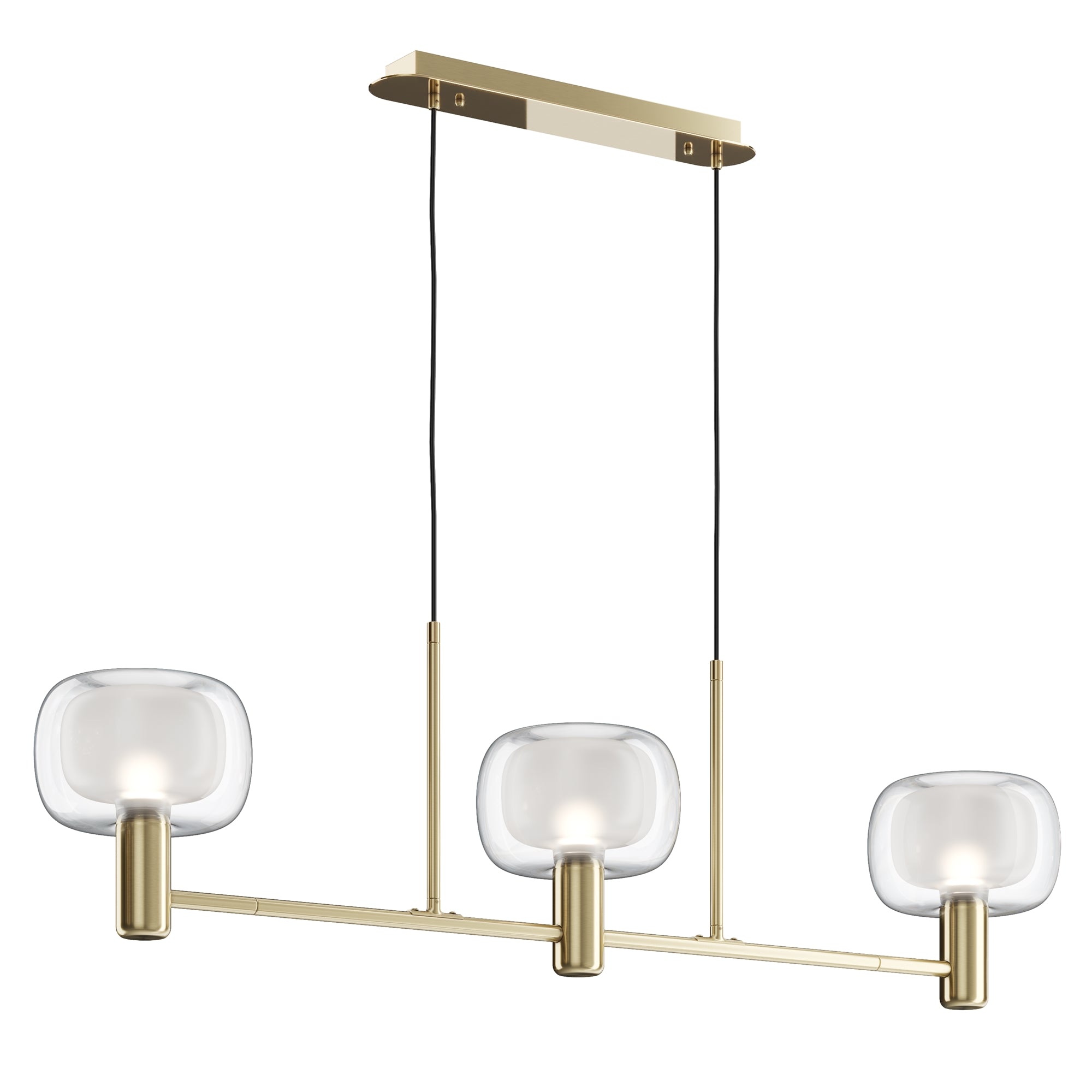 Vision Kitchen Table/Island Lights - Gold Finish