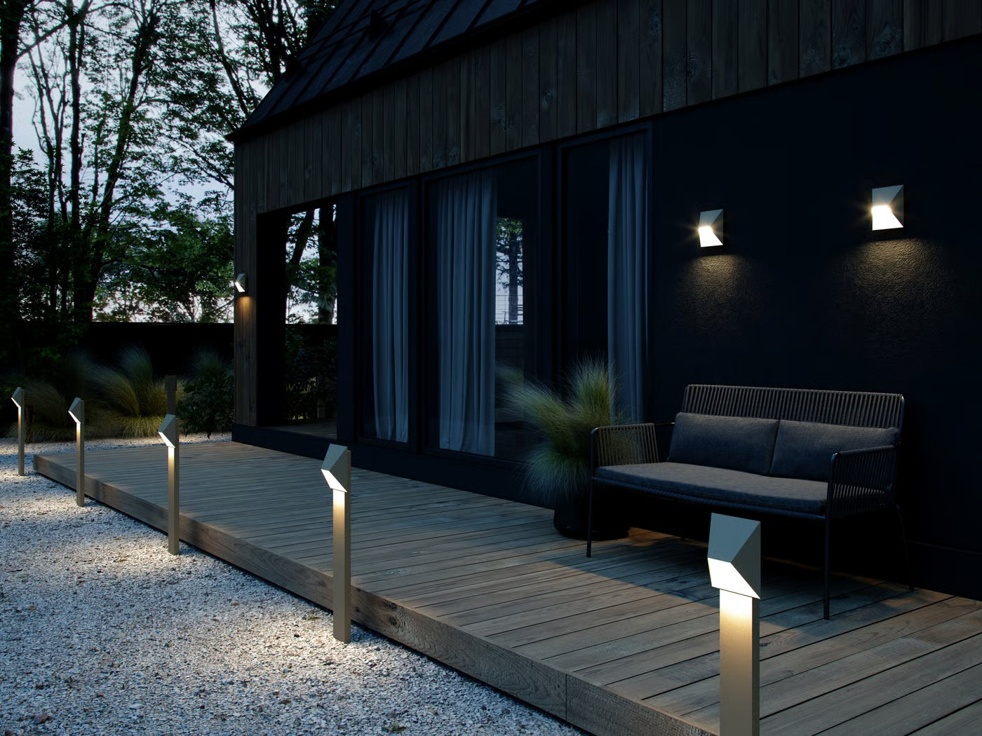 Pontio 15'/27' Wall light- Various Finishes