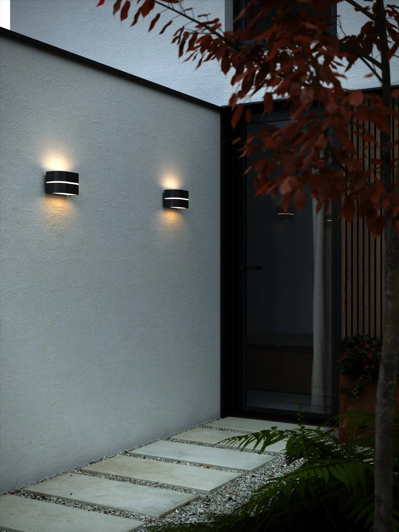 Sibelis Wall light- Black/ Brown/ Anthracite Finish