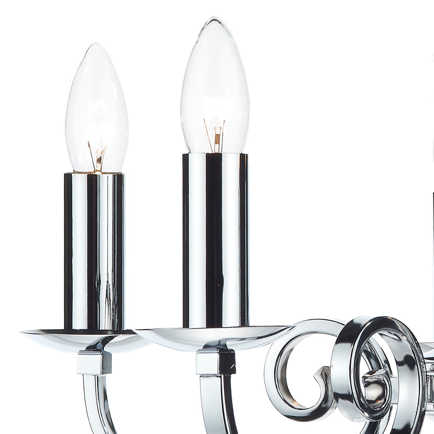 Murray 5/8Lt Centre Ceiling Dual Mount Light - Antique Brass/Polished Chrome IP20