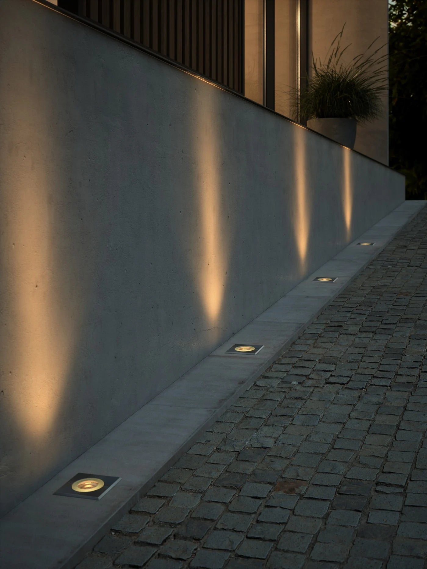 Andor Recessed light- Stainless steel