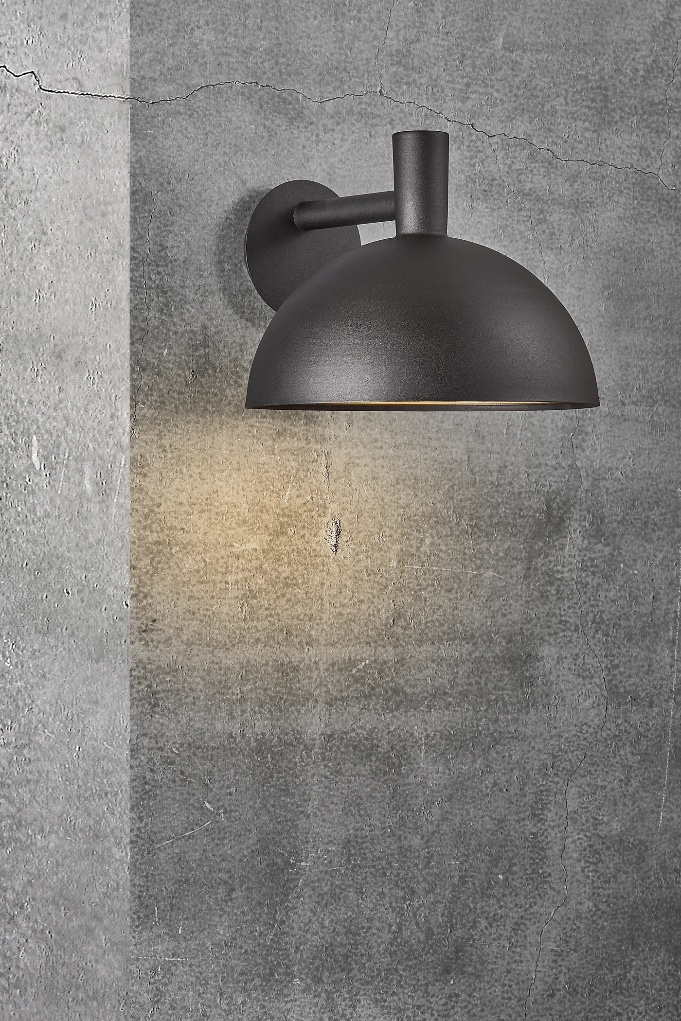 Akri Wall Light- Black/ Galvanized