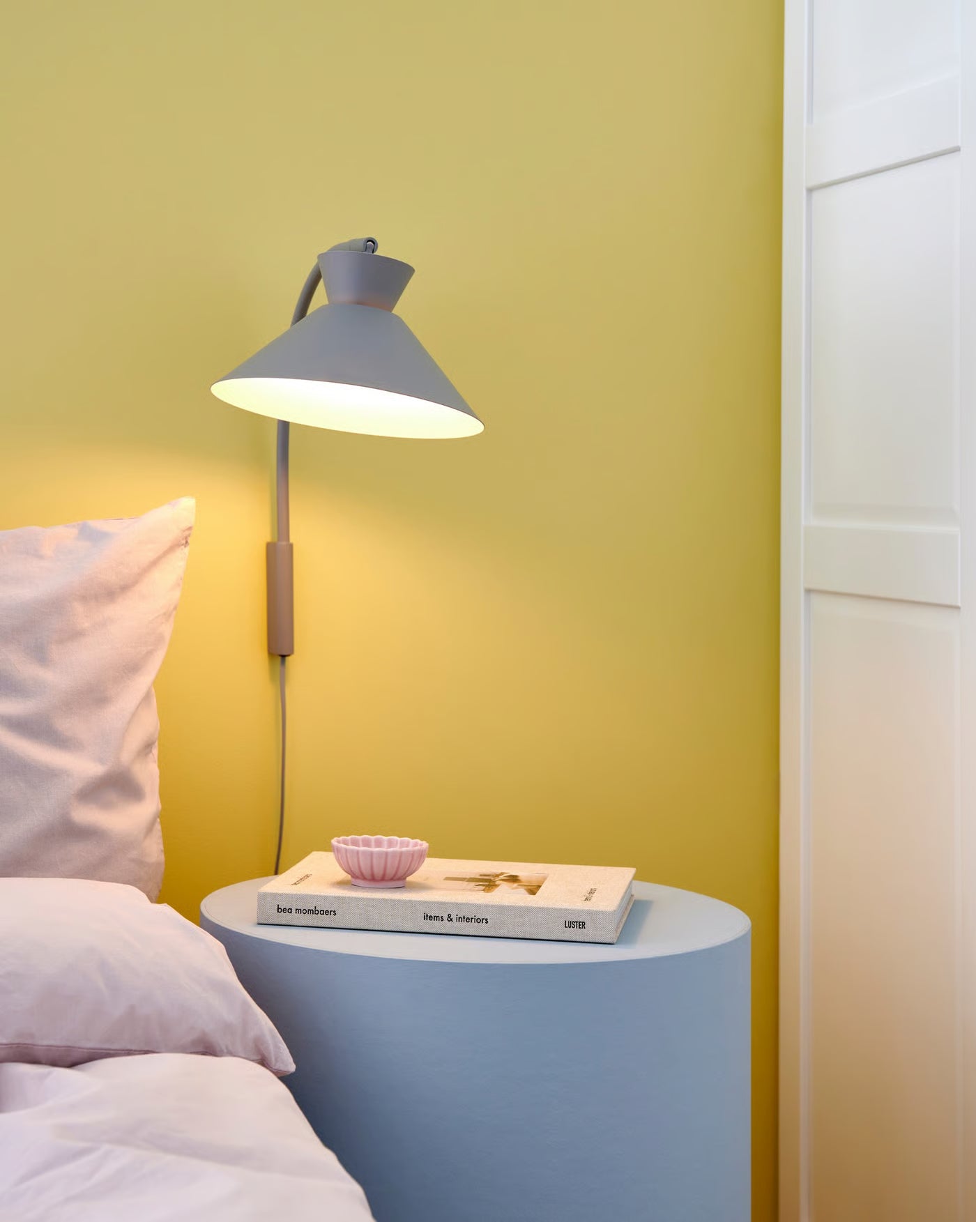 Dial Wall Light- Black/ Grey/ White Finishes