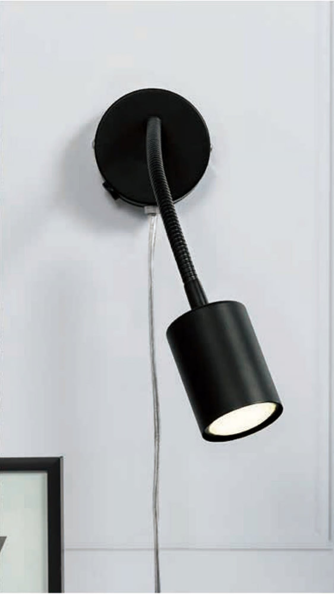 Explore Flex Wall Light- Black/ Brass/ White Finishes