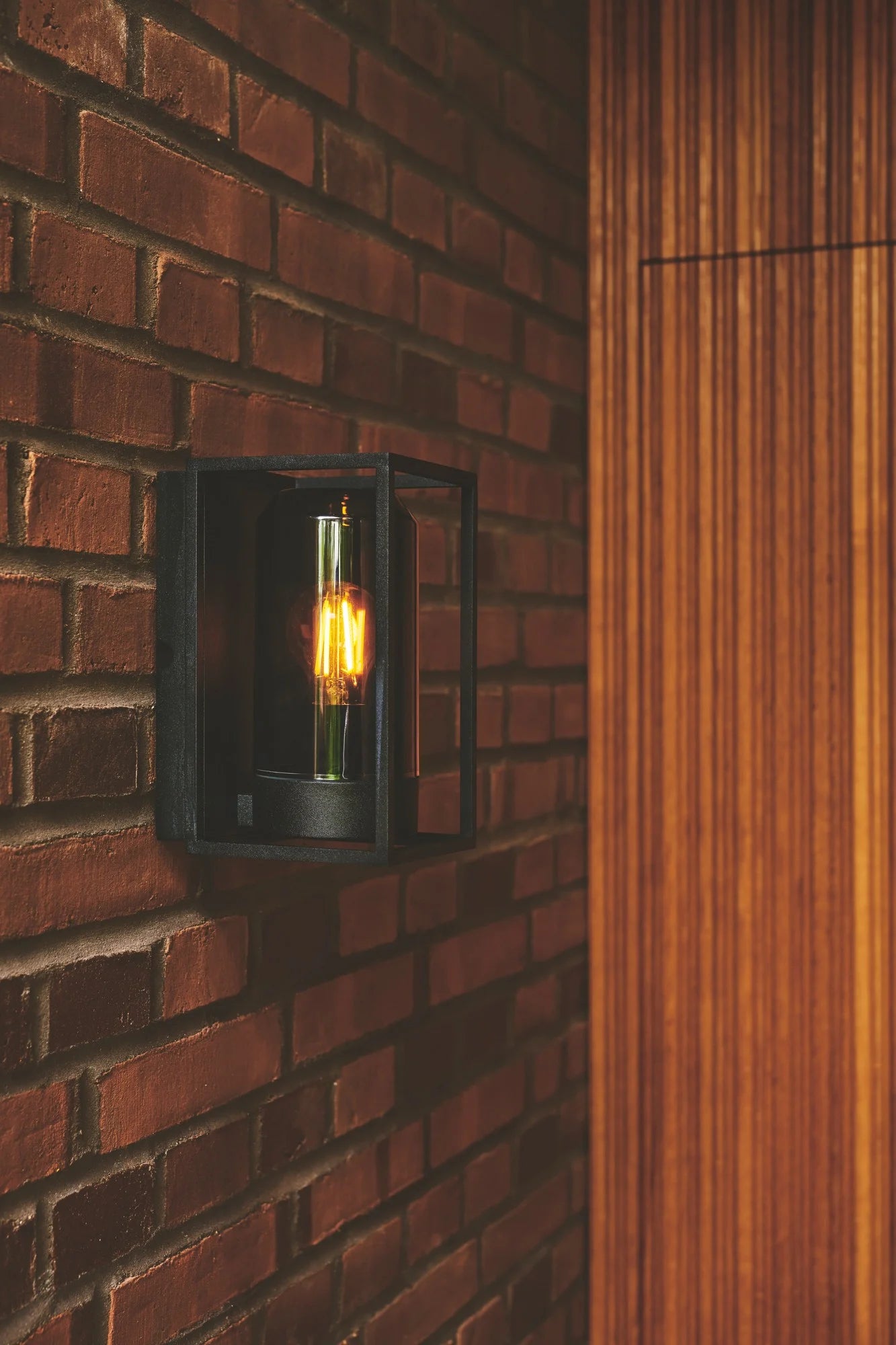 Griffin Wall light- Smoked Finish