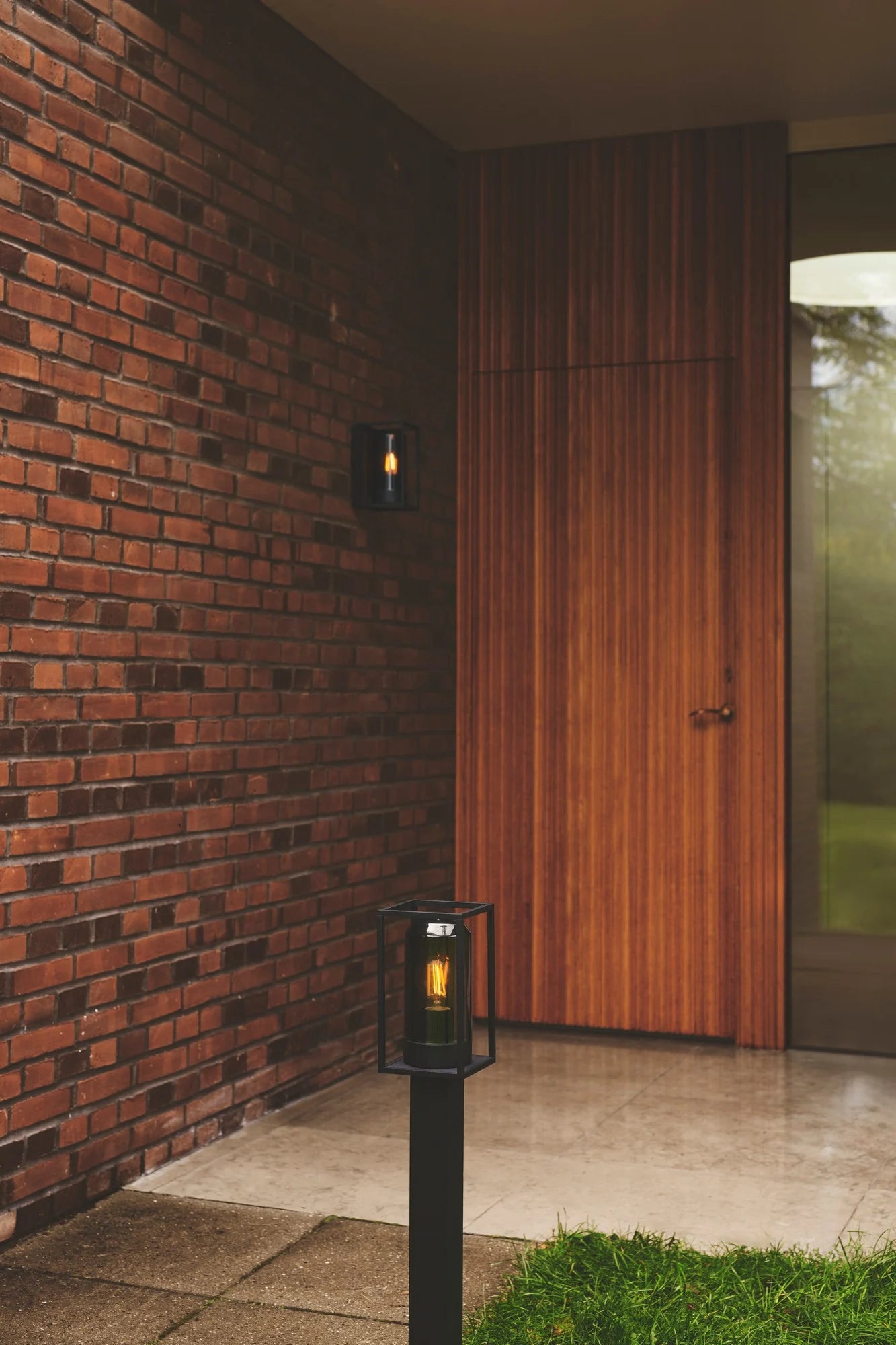 Griffin Wall light- Smoked Finish