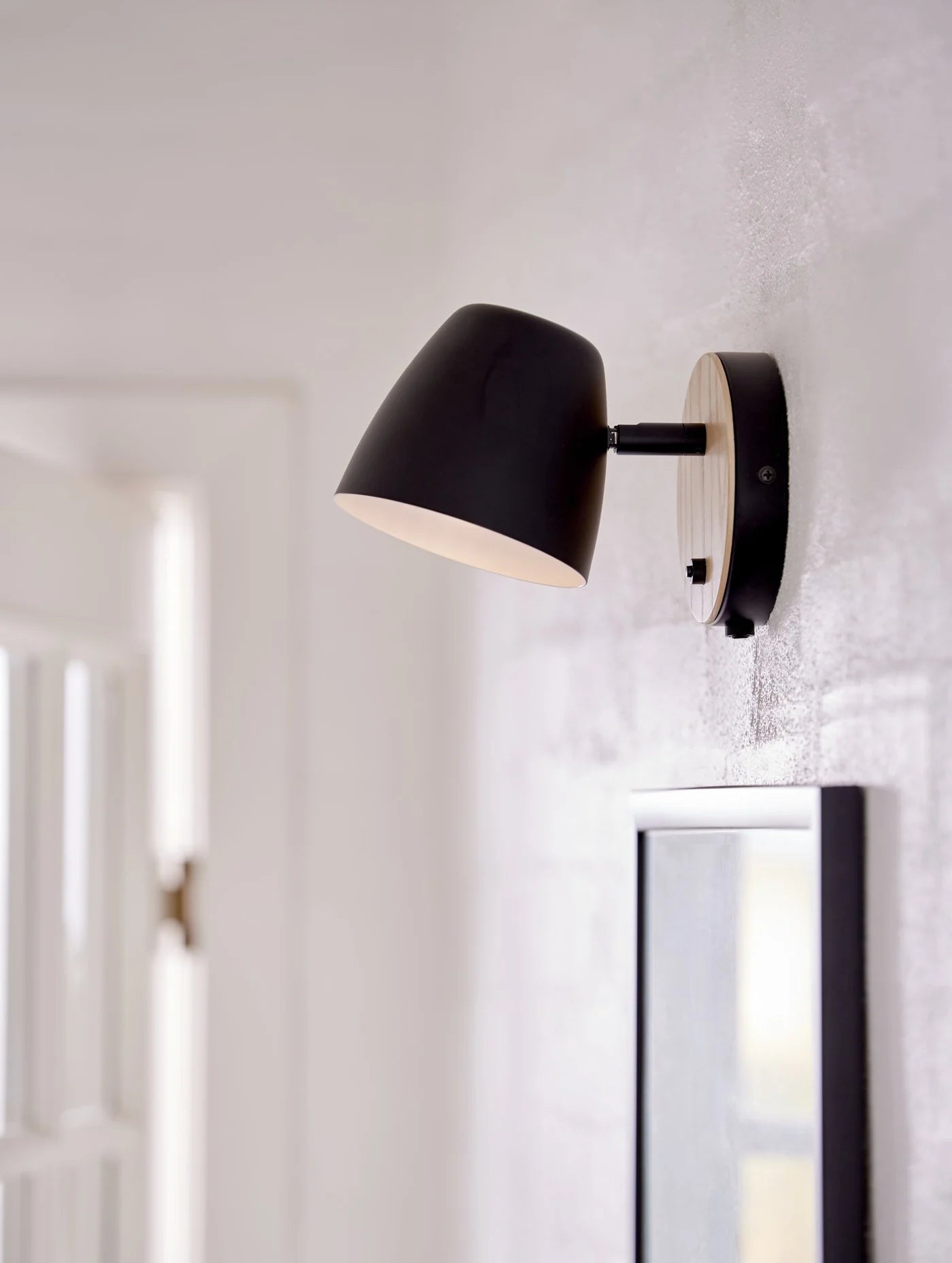 Theo Wall Light- Black Finish