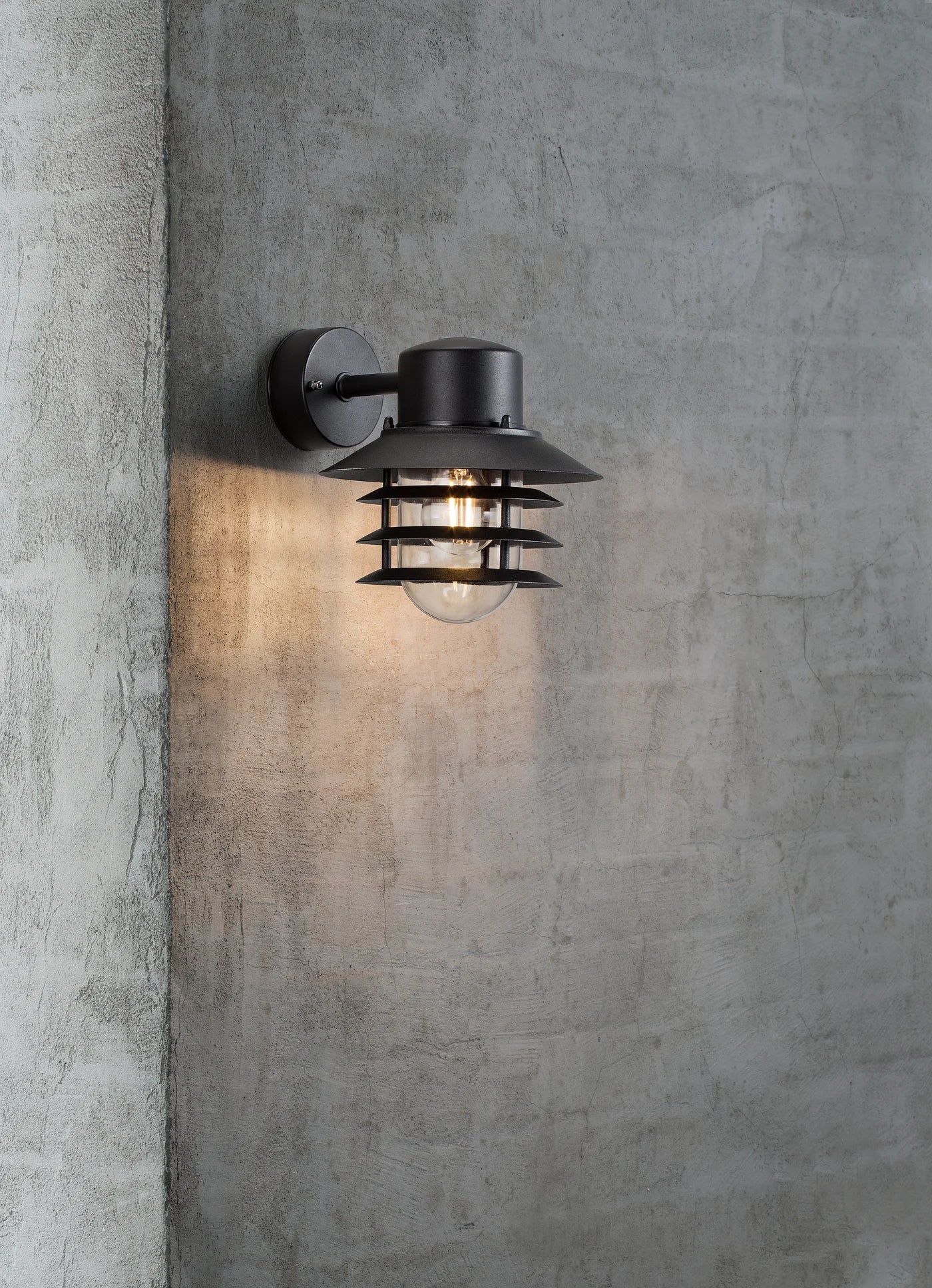 Vejers Up/ Down light- Galvanized/ Black Finish