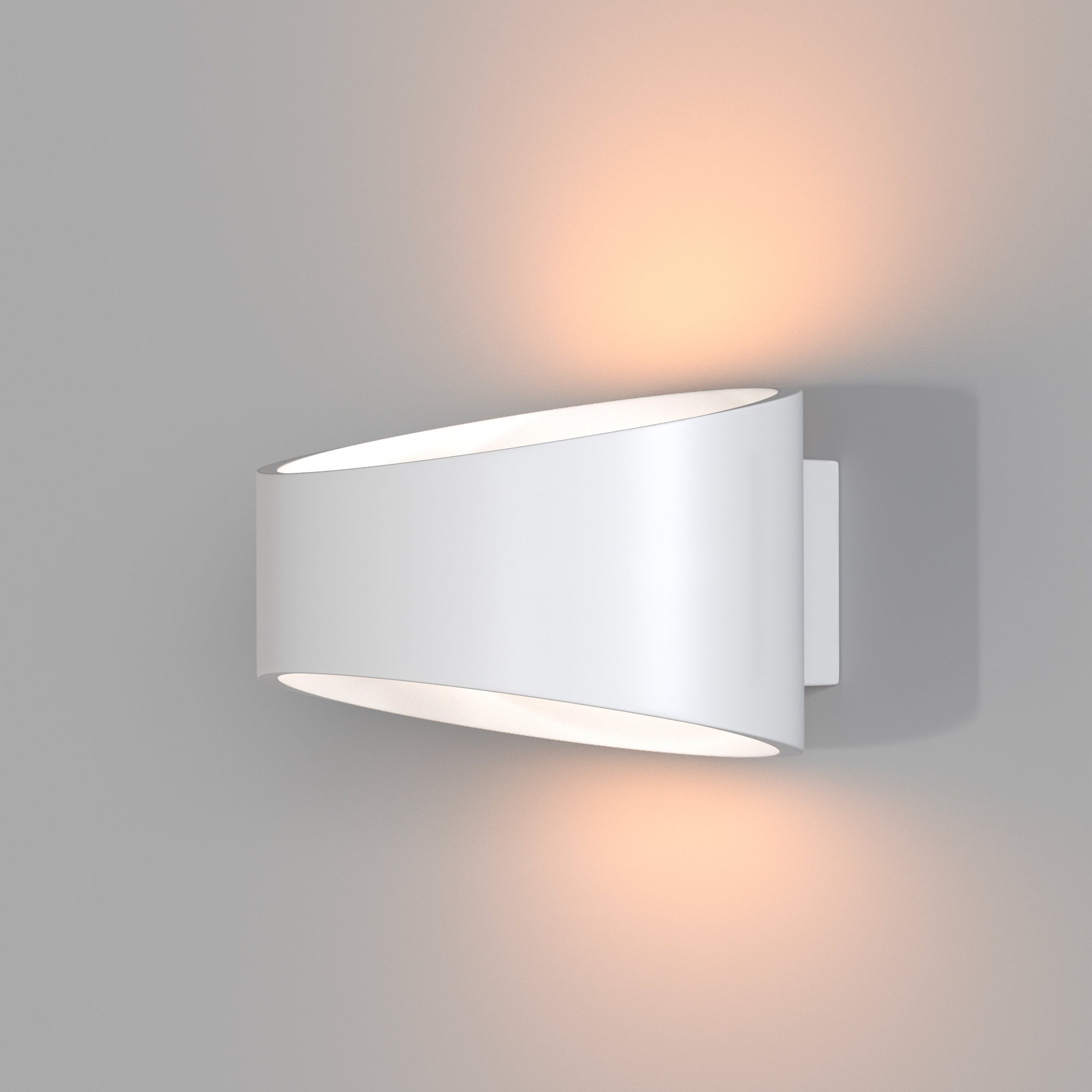 Trame Indoor LED Wall Light  - Black/White Finish