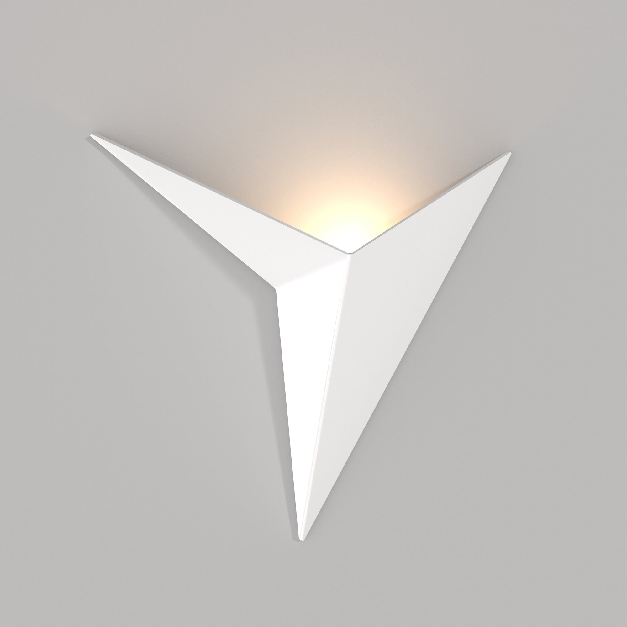 Trame Indoor LED Wall Light - White/Black Finish