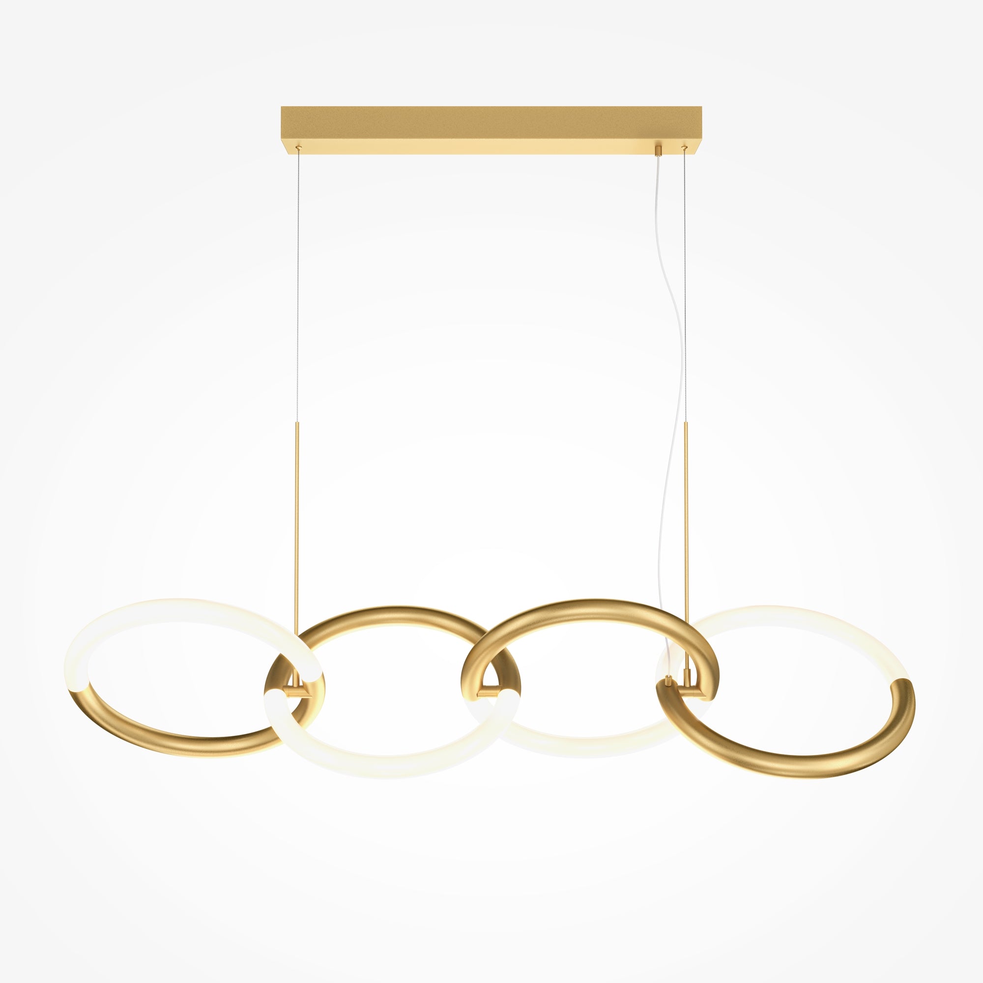 Node Kitchen Linear LED Light -  Black/Gold Finish
