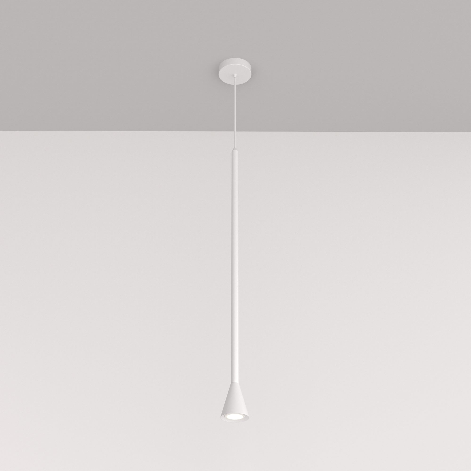 Arrow Single Pendant Light - White / Gold / Black