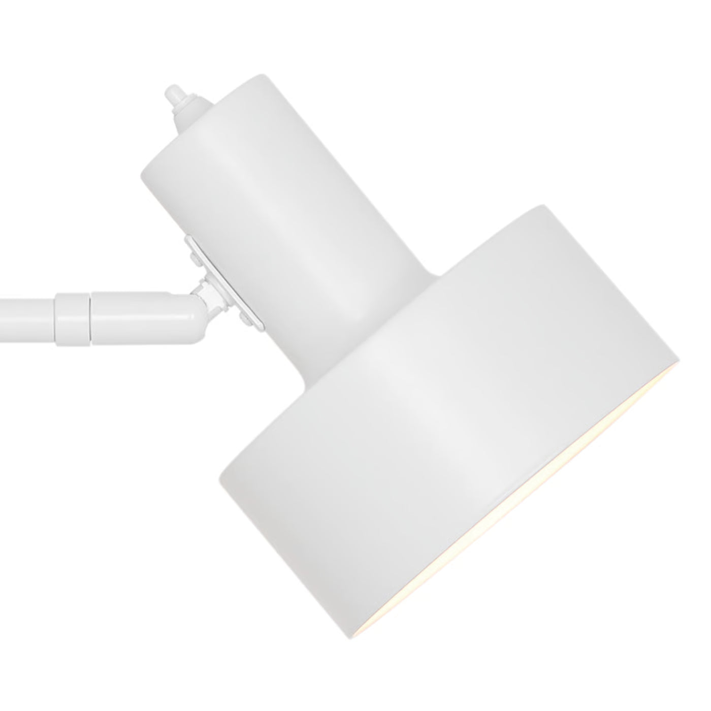 Matis Wall Light- Black/ White Finish