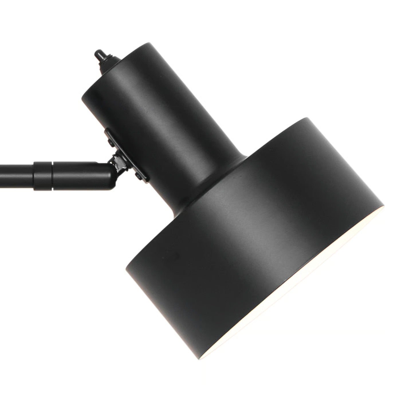 Matis Wall Light- Black/ White Finish