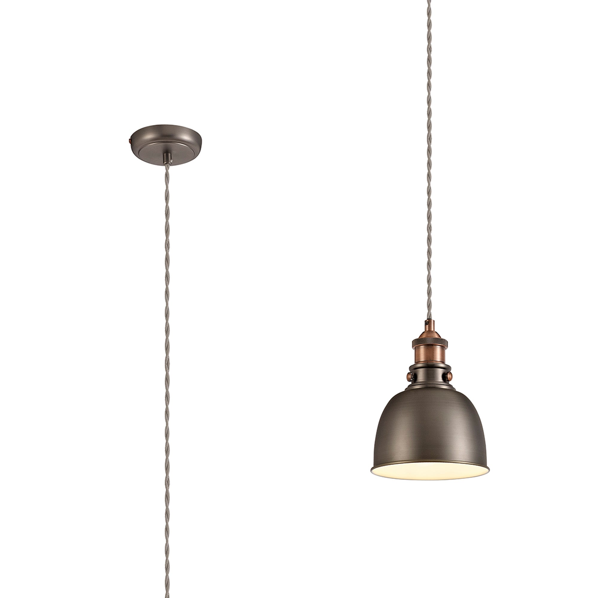 Miner 1Lt Pendant - Various Finish & Sizes
