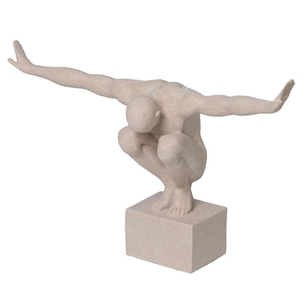 Atlas Natural Man On Plinth