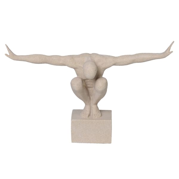 Atlas Natural Man On Plinth