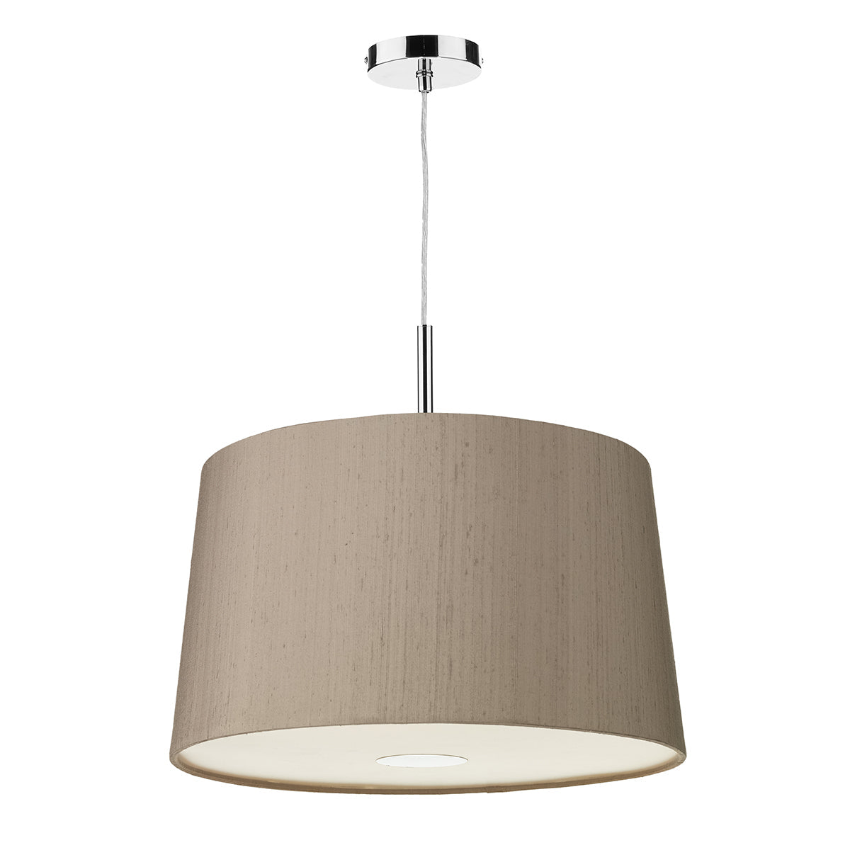 Naseby 3 Light Small/Large Pendant With Bespoke Shade E27