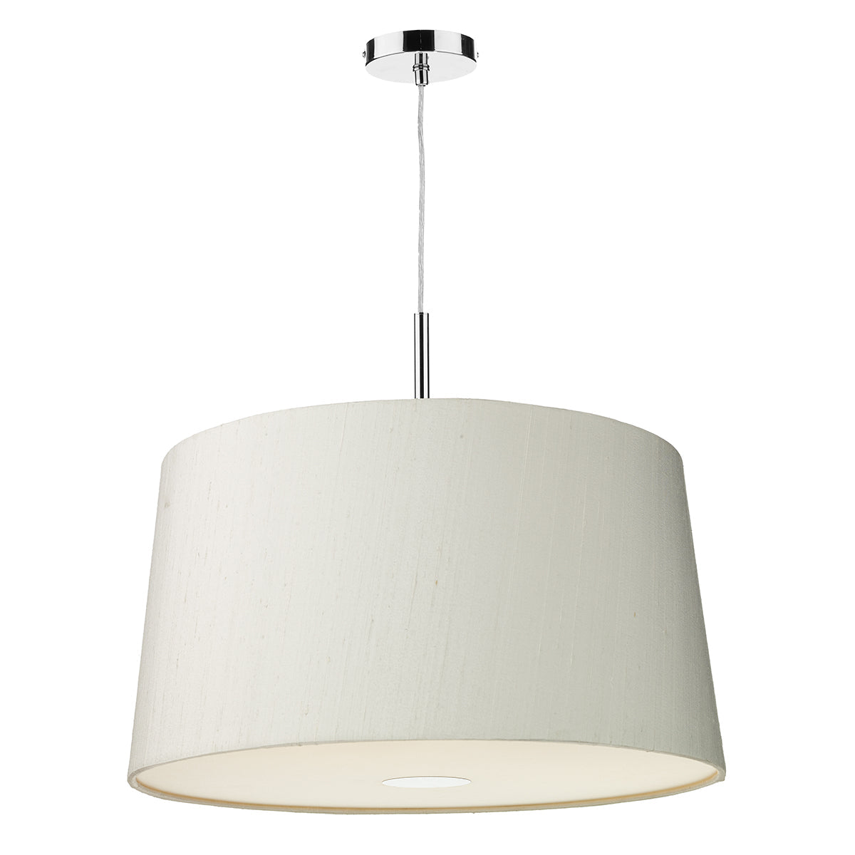 Naseby 3 Light Small/Large Pendant With Bespoke Shade E27
