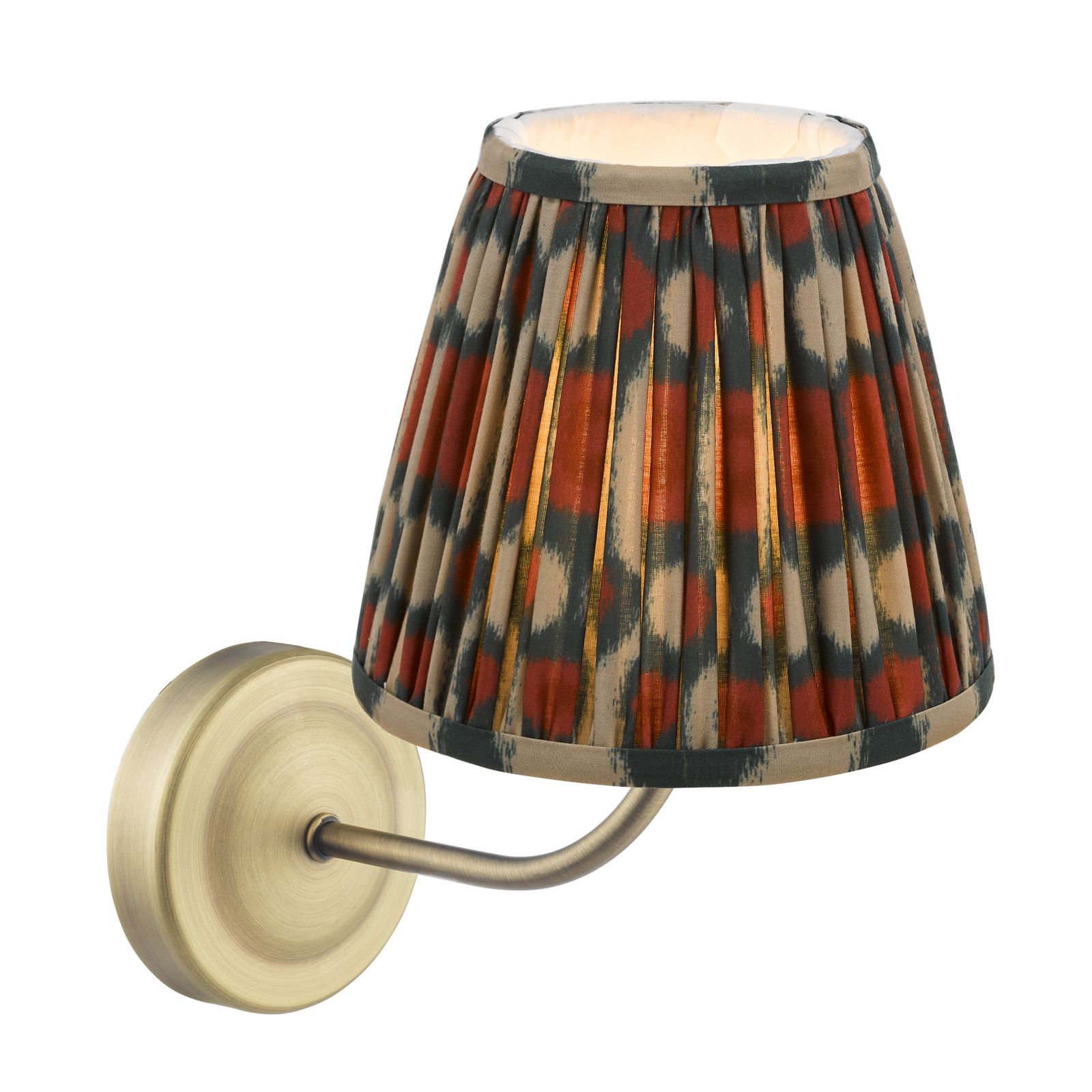 Navarro Rechargeable Wall Light Matt Black With Shade LED