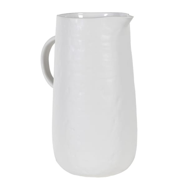White Zelia Jug- Christmas Gift