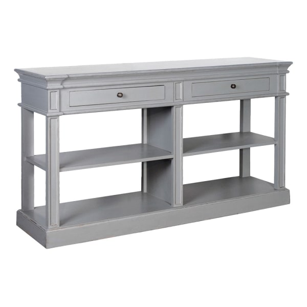 Grey Fayence Shelf Buffet