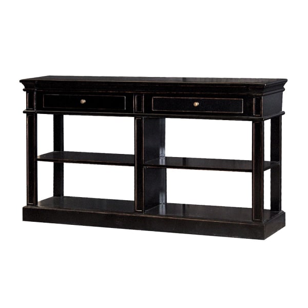 Black Fayence Shelf Buffet