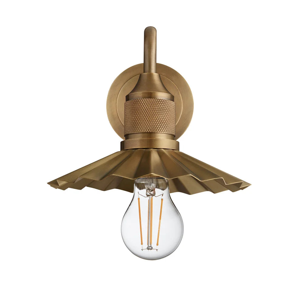 Noho Swan Neck Wall Light - Slope/ Pleated Finishes