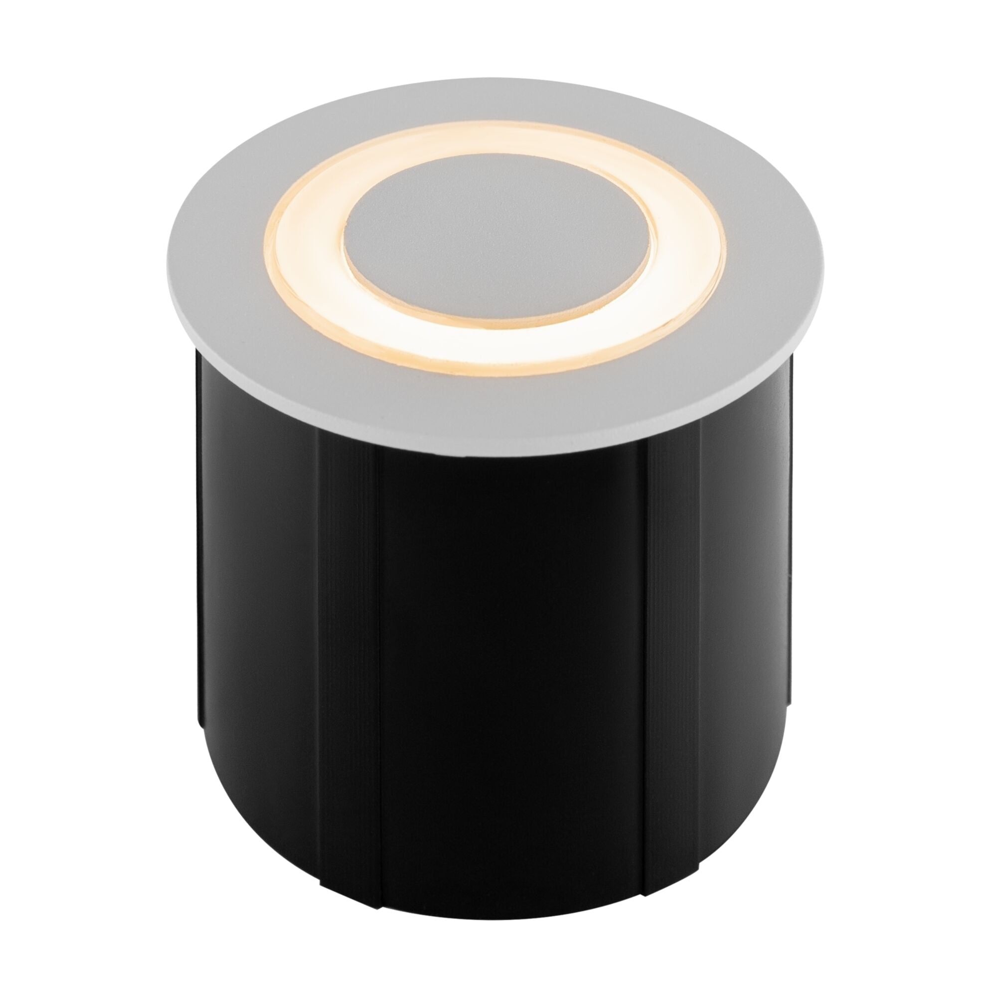 Limo Flush Wall Light - Black/White Finish