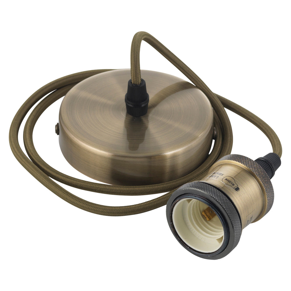E27 1M Holder & Fitting of Various Colour