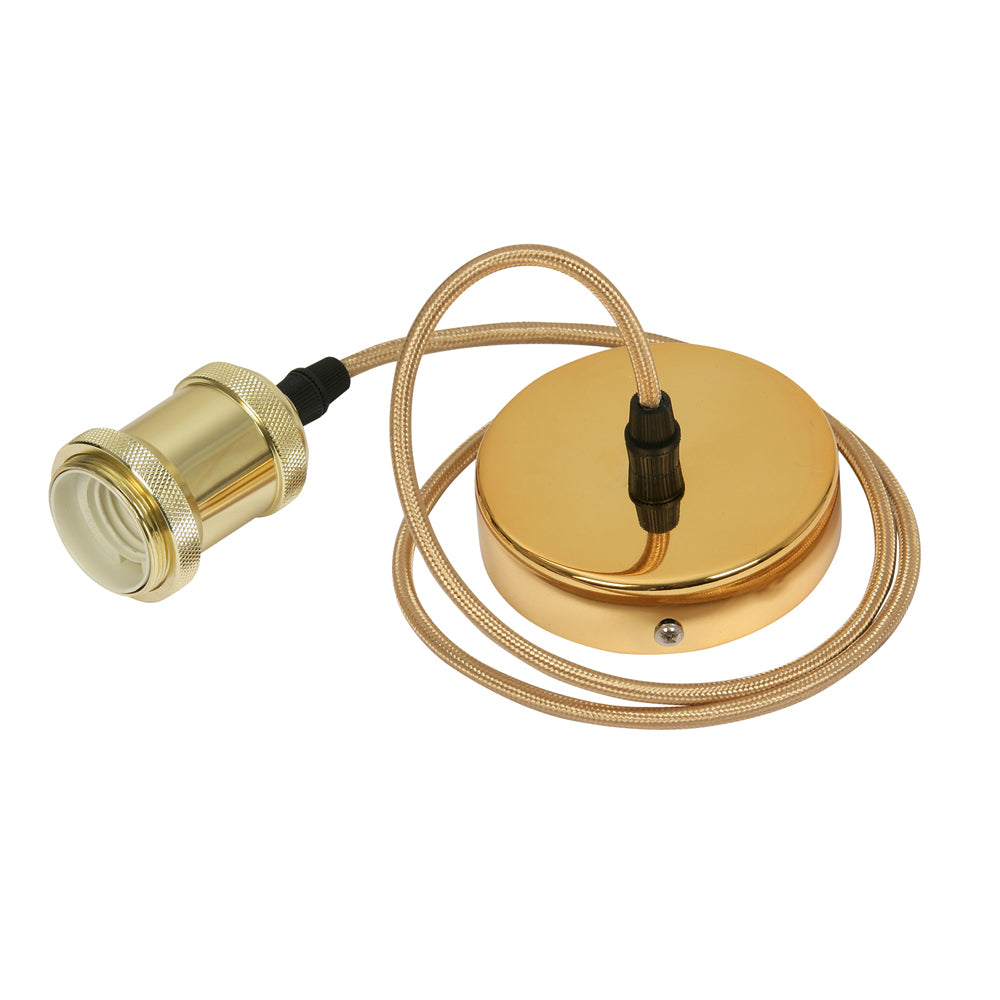 E27 1M Holder & Fitting of Various Colour