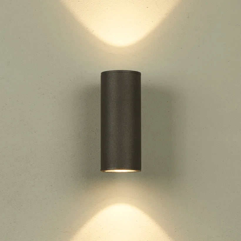Connaught IP65 Outdoor Up/Down Wall Light - Graphite