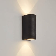 Waldorf IP 65 Outdoor Up/Down Wall Light - Graphite