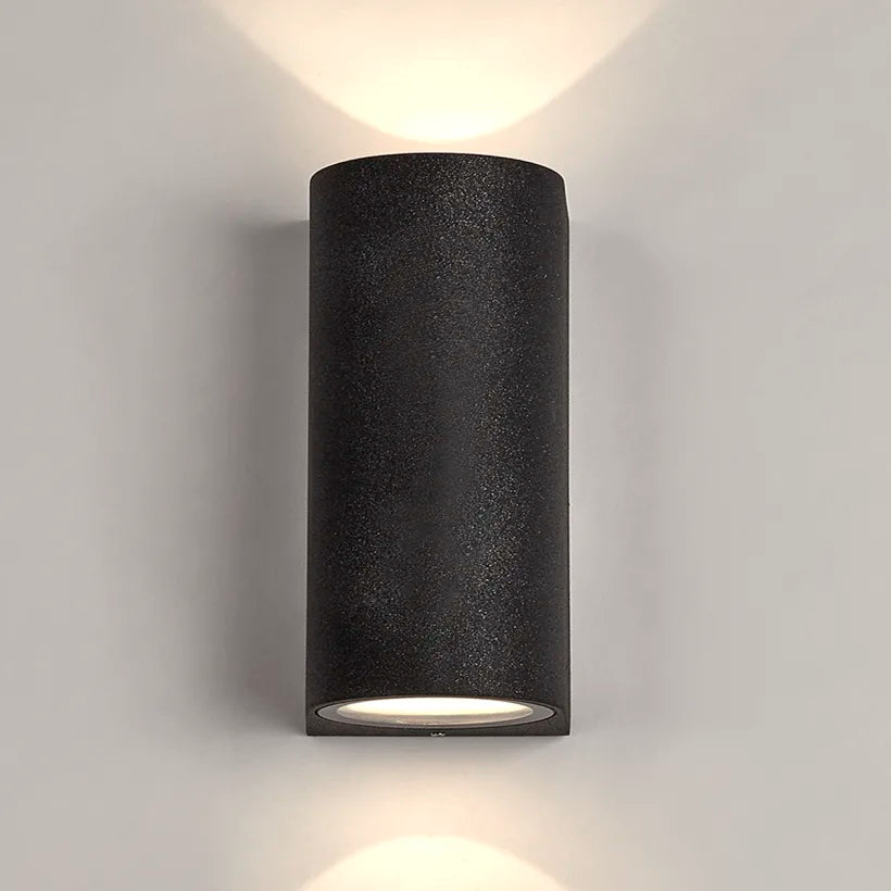 Waldorf IP 65 Outdoor Up/Down Wall Light - Graphite