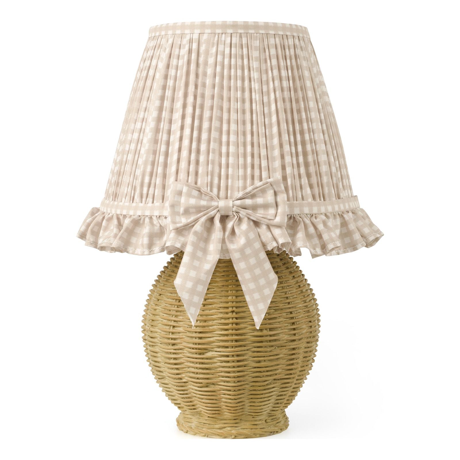 Omer Table Lamp- Matt Green/ Matt Taupe  Antique Brass With Shade