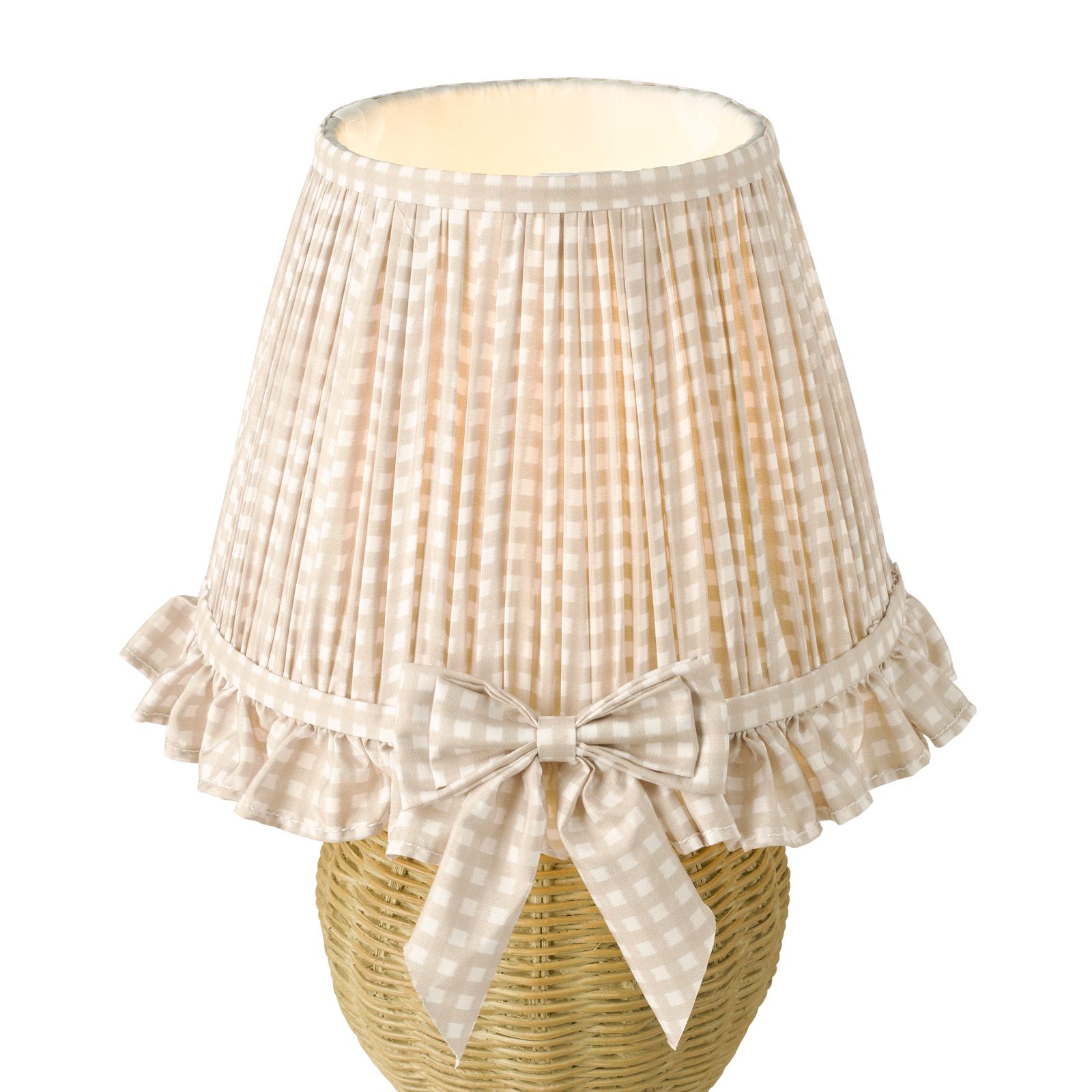 Omer Table Lamp- Matt Green/ Matt Taupe  Antique Brass With Shade