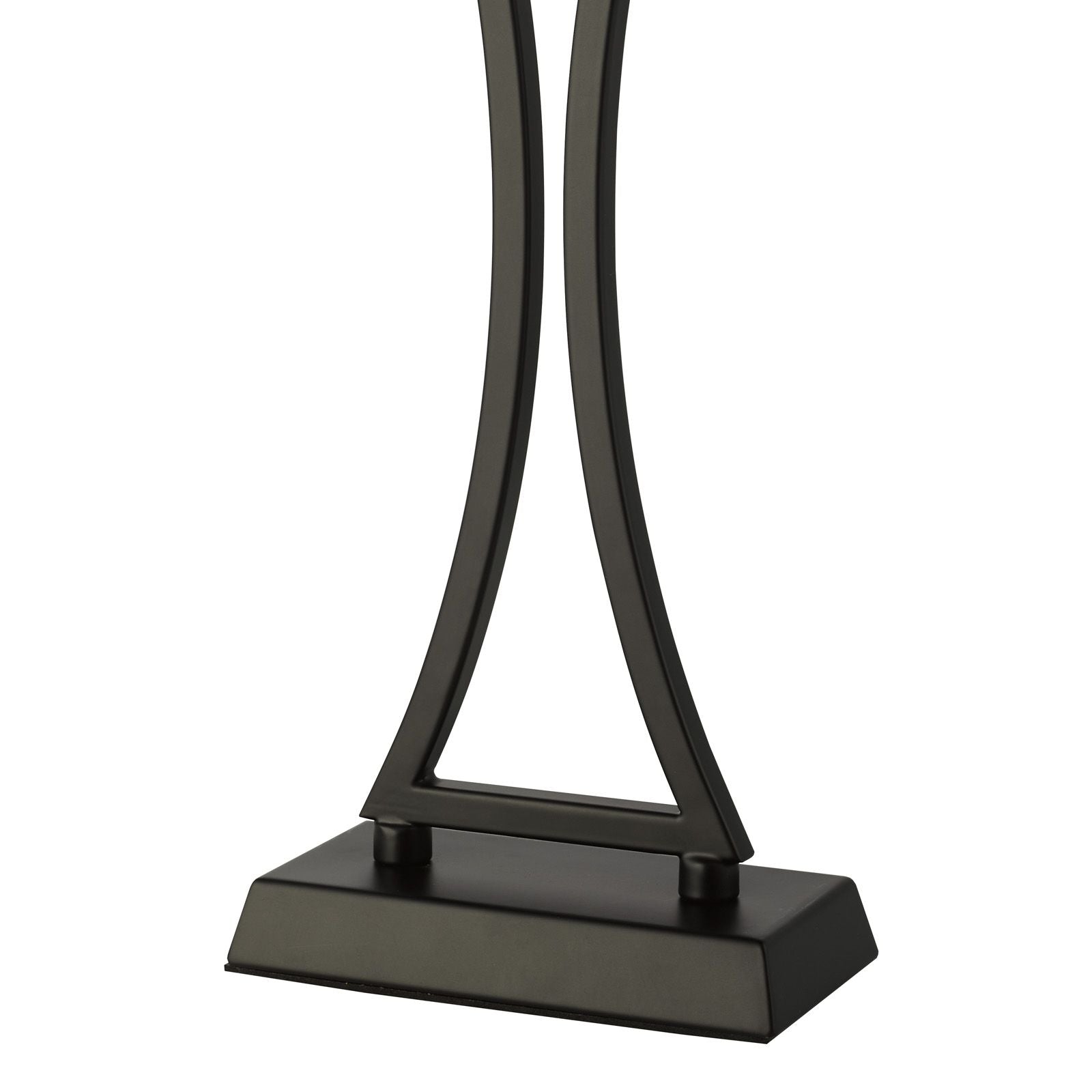 Oporto Wavy Table Lamp- Antique Brass, Polished Chrome,  Matt Black & Aged Brass With Shade Finishes